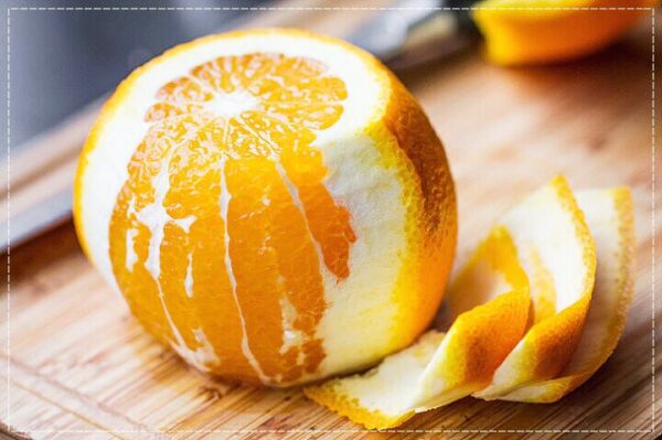 오렌지껍질 처리방법