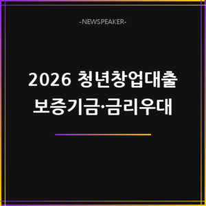 2026 청년창업대출