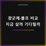 알리 광군제 블랙프라이데이 비교