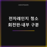 전자레인지 청소 방법